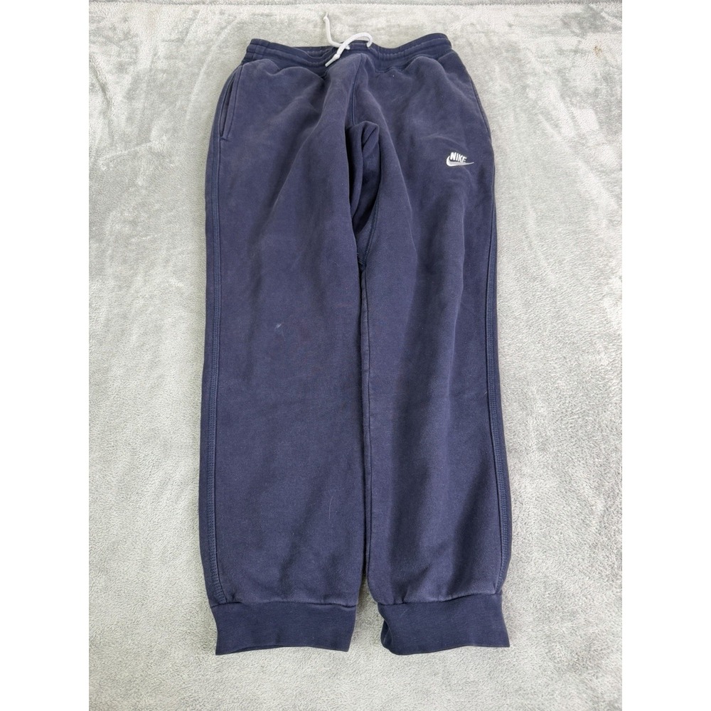 Nike Men's Cuffed Fleece Jogger Sweatpants Size Medium Blue
